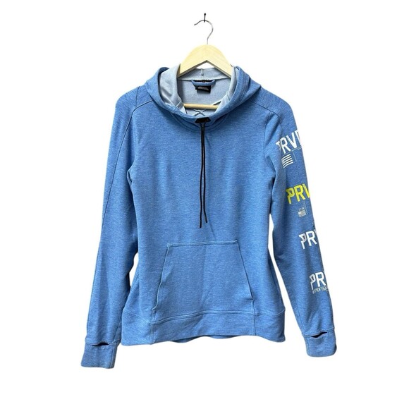 Reebok Other - Reebok X CrossFit Sweatshirt Unisex/Men's Small Blue Hooded SEE MEASUREMENTS